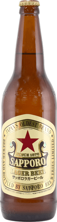 サッポロラガービール赤星大瓶